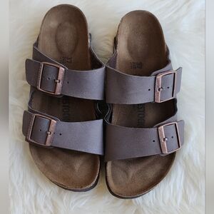 Birkenstock Brown Leather Sandals